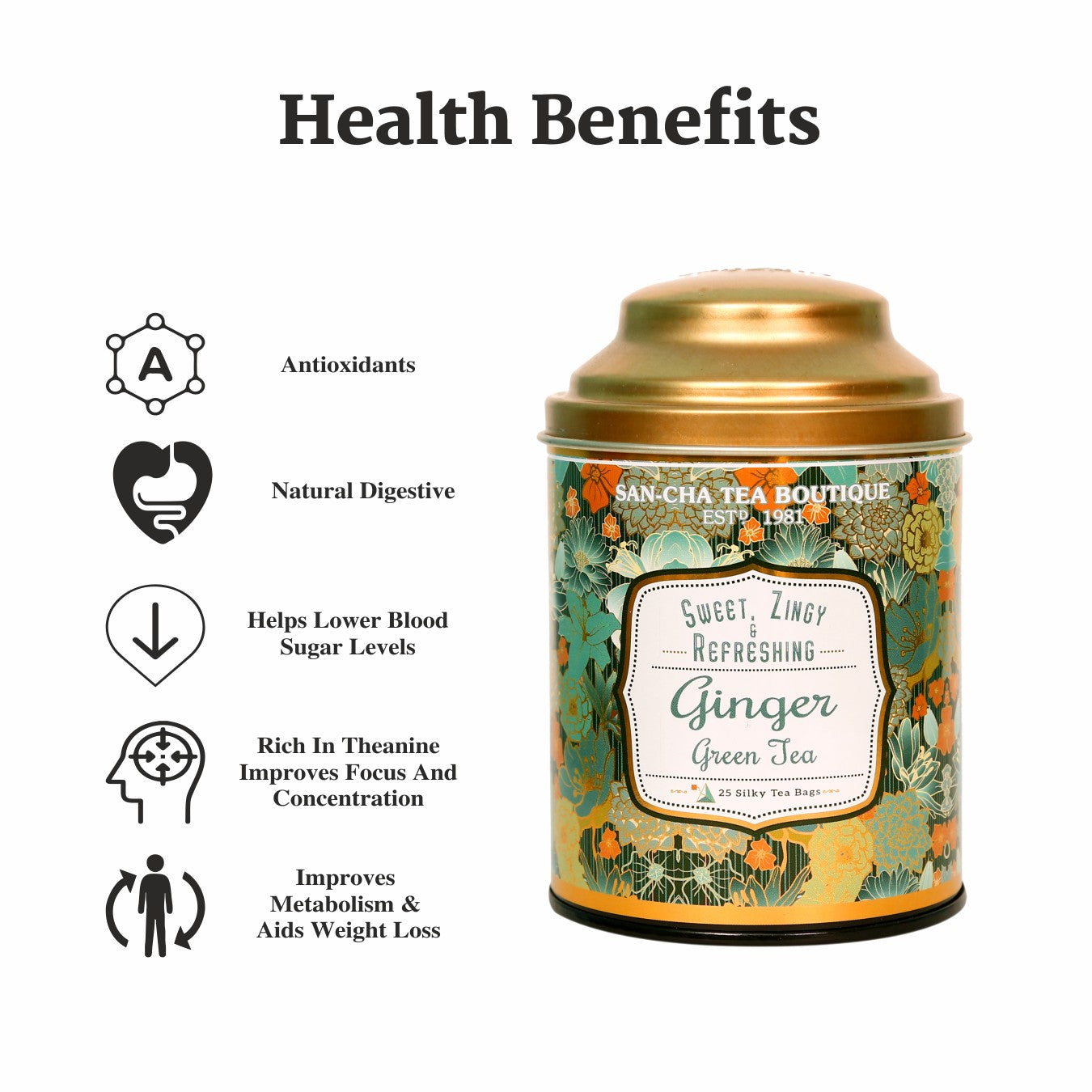 Ginger Green Tea | Refreshing & Antioxidant Rich – Aap Ki Pasand Tea