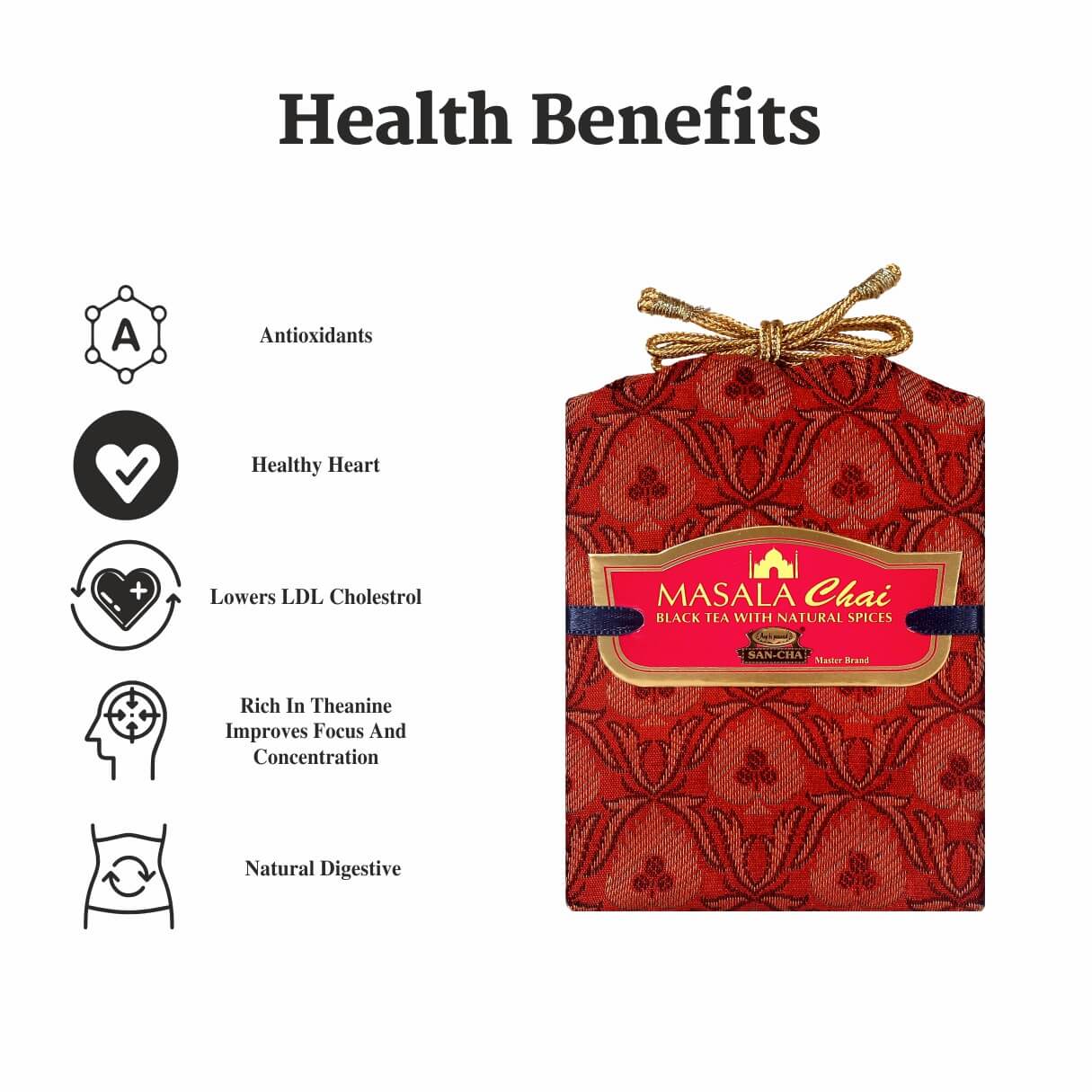 original masala chai cloth bag health benefits