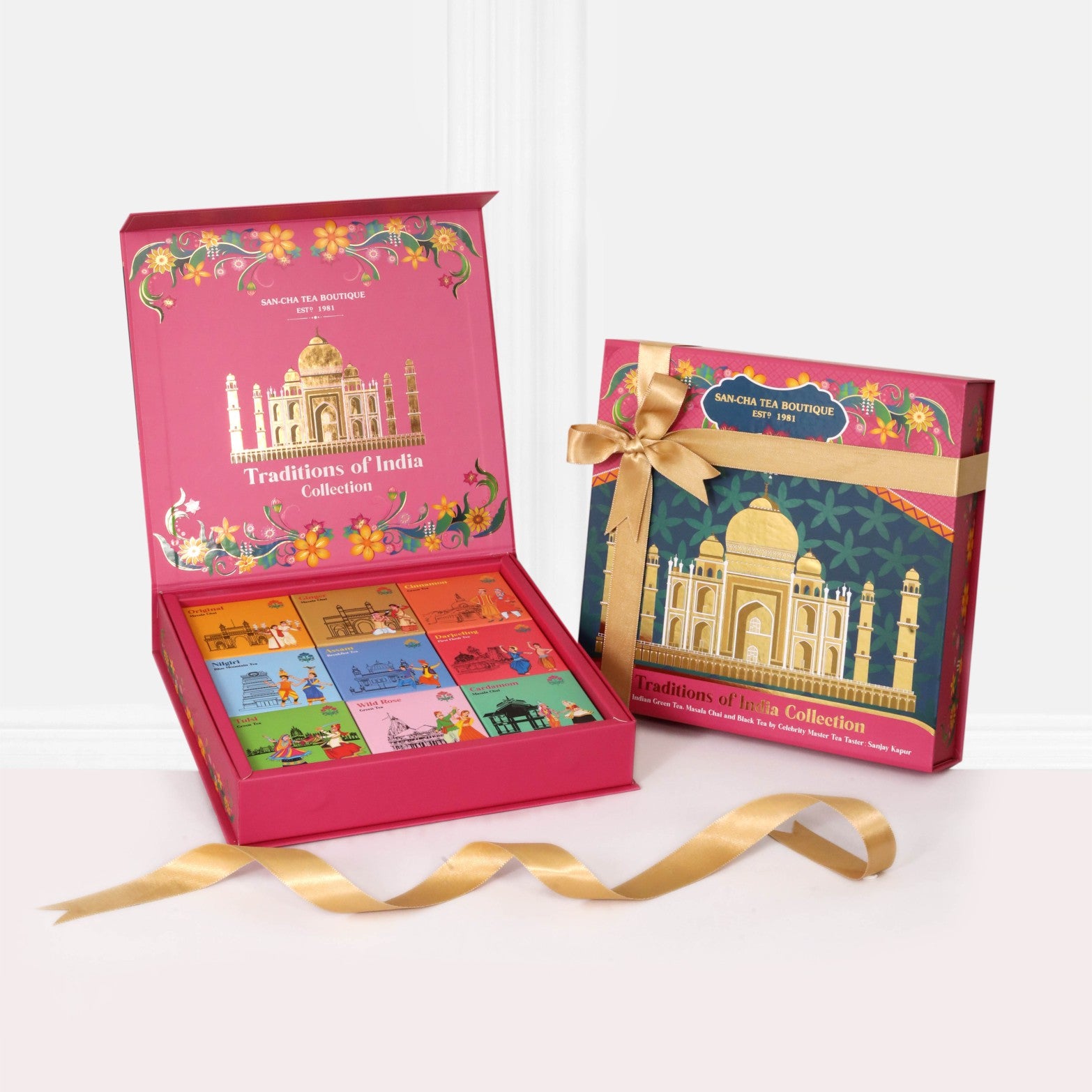 Traditions of India Collection – Premium Tea Gift Box – Aap Ki Pasand Tea